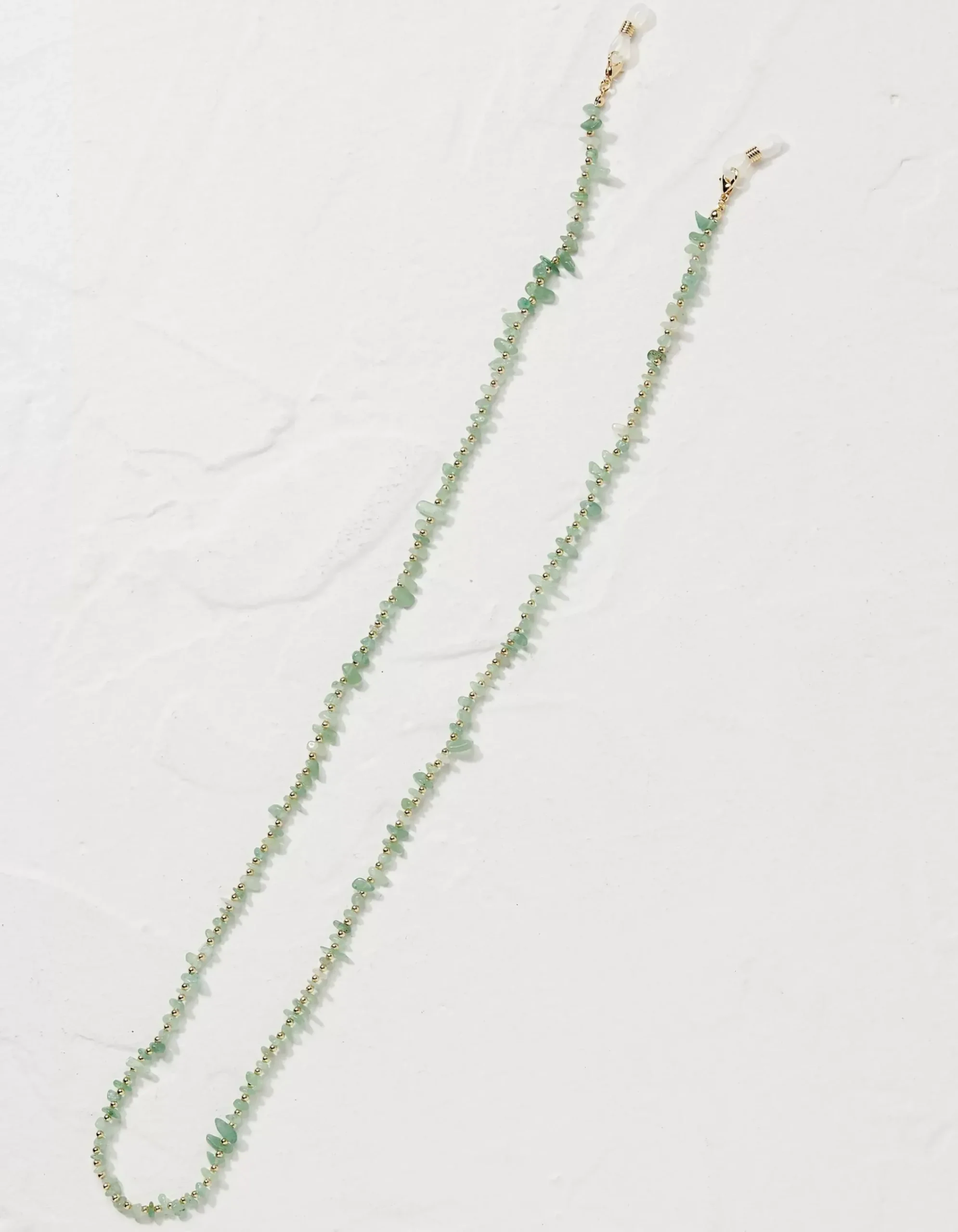 FatFace Stone Glasses Chain Jade Green Best