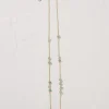 FatFace Stone Long Necklace Green Best