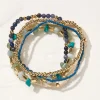 FatFace Stone Stretch Bracelet Multi Outlet