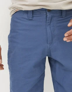 FatFace Stow Flat Front Shorts Washed Blue Hot