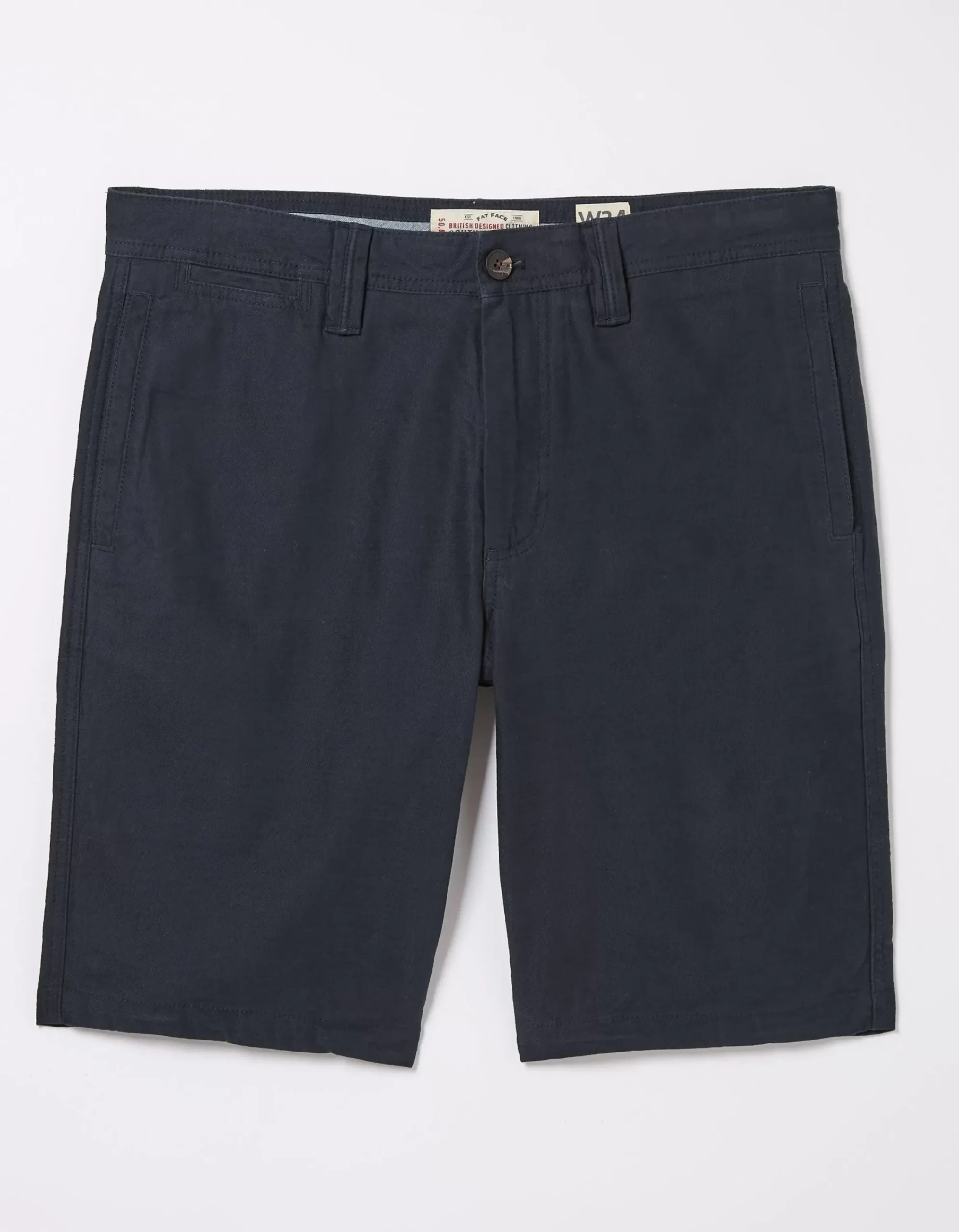 FatFace Stow Flat Front Shorts Navy Online