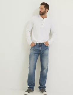 FatFace Straight Authentic Wash Jeans Denim Outlet