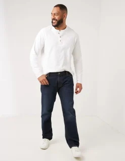 FatFace Straight Dark Vintage Wash Jeans Denim Sale