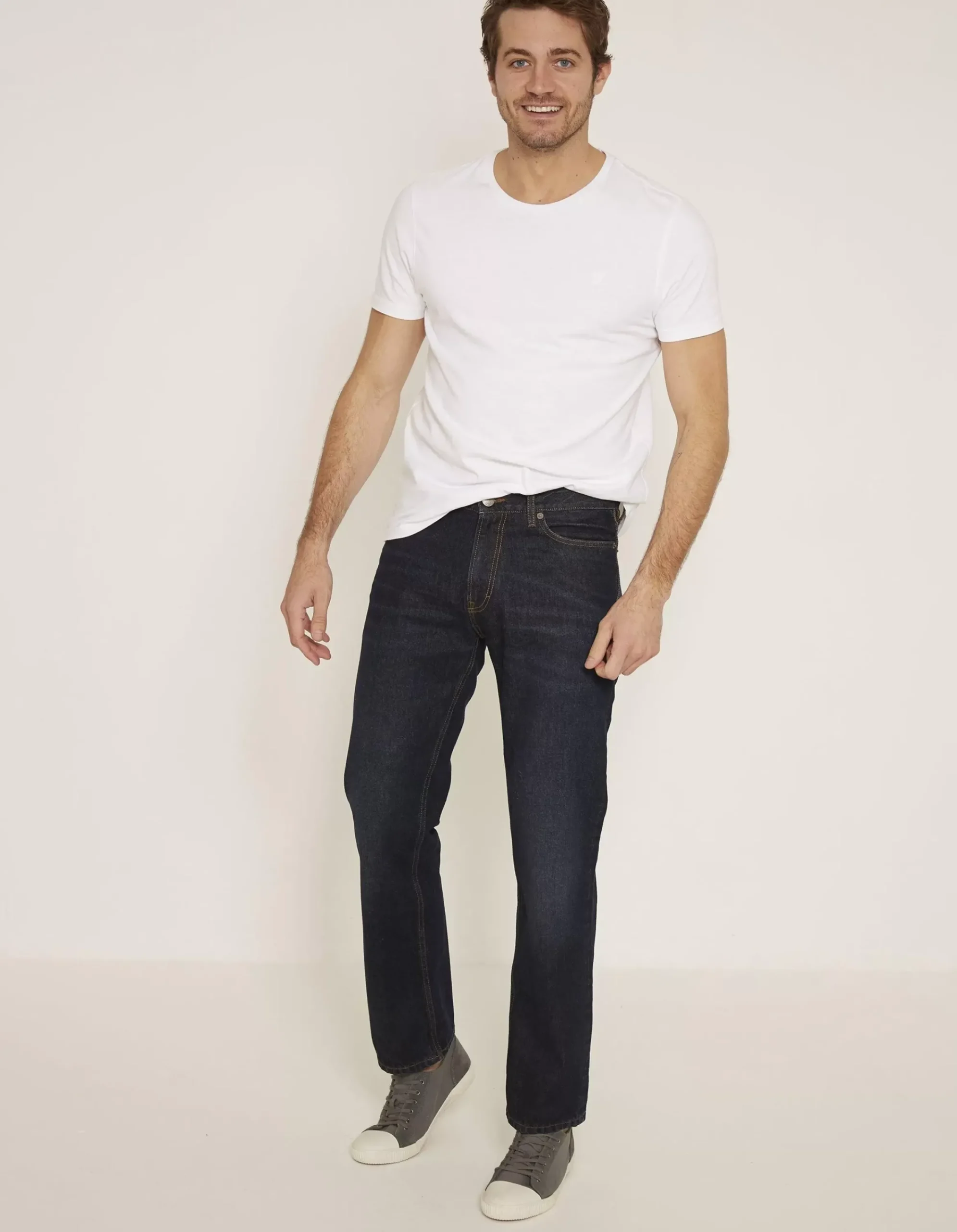FatFace Straight Dark Vintage Wash Jeans Denim Sale