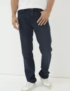 FatFace Straight Fit Jeans Dark Denim Best