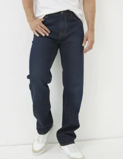 FatFace Straight Fit Jeans Dark Blue Sale