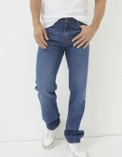 FatFace Straight Fit Jeans Stone Wash Clearance