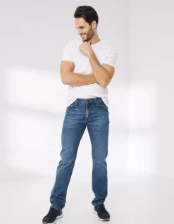 FatFace Straight Stone Wash Jeans Denim New