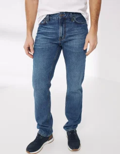 FatFace Straight Stone Wash Jeans Denim New
