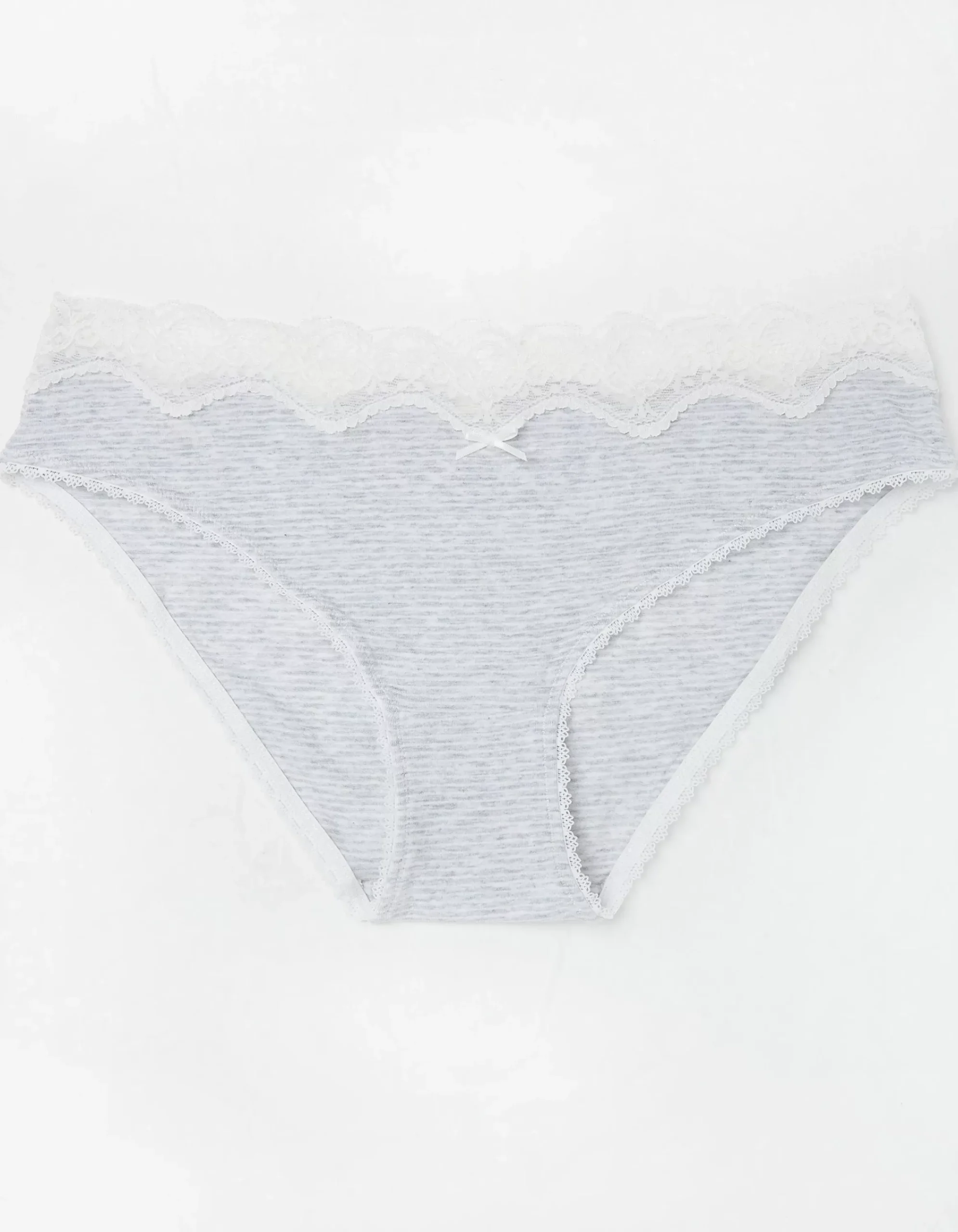 FatFace Striped Mini Knickers Grey Online