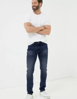 FatFace Super Slim Fit Jeans Dark Blue Sale