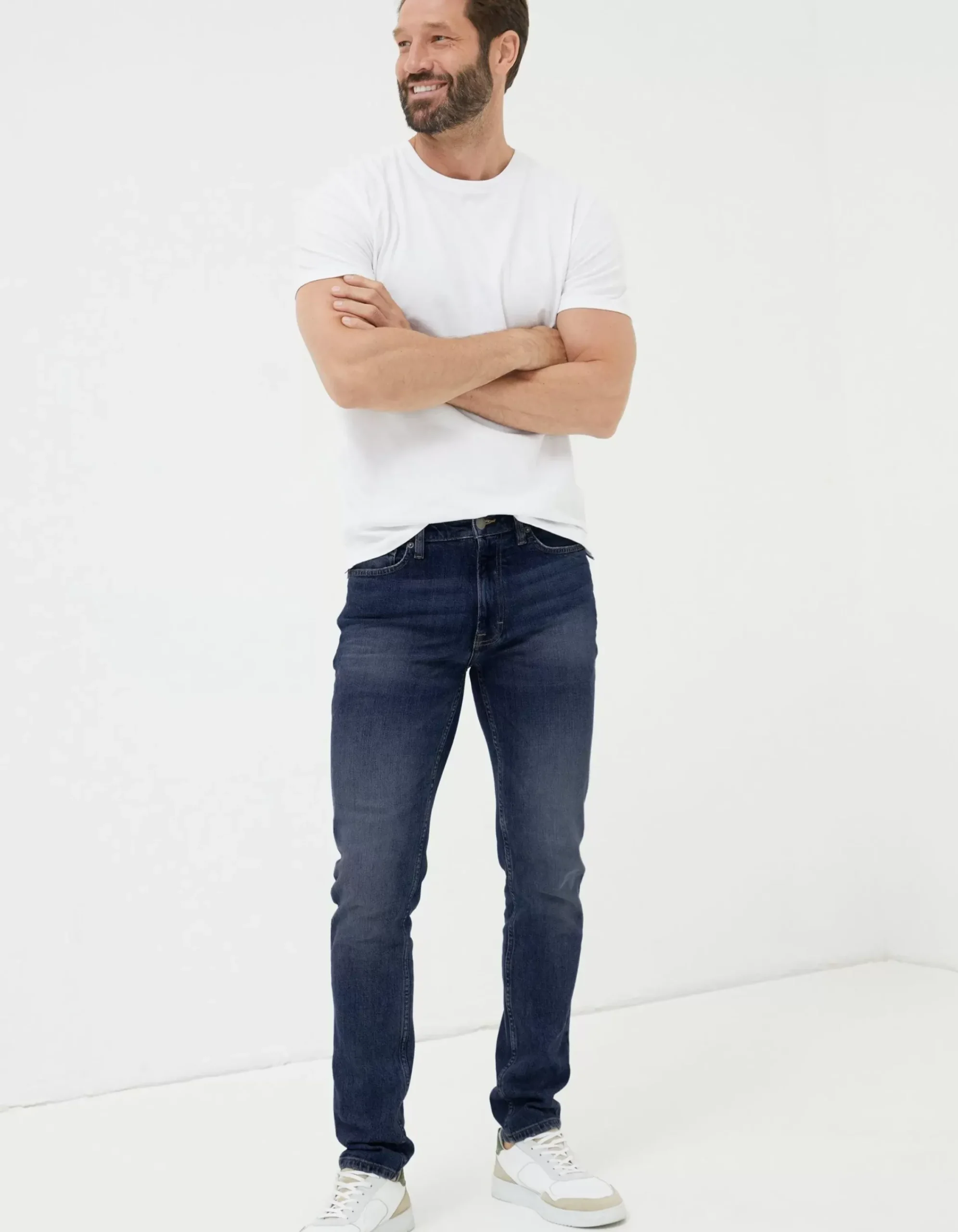 FatFace Super Slim Fit Jeans Dark Blue Sale