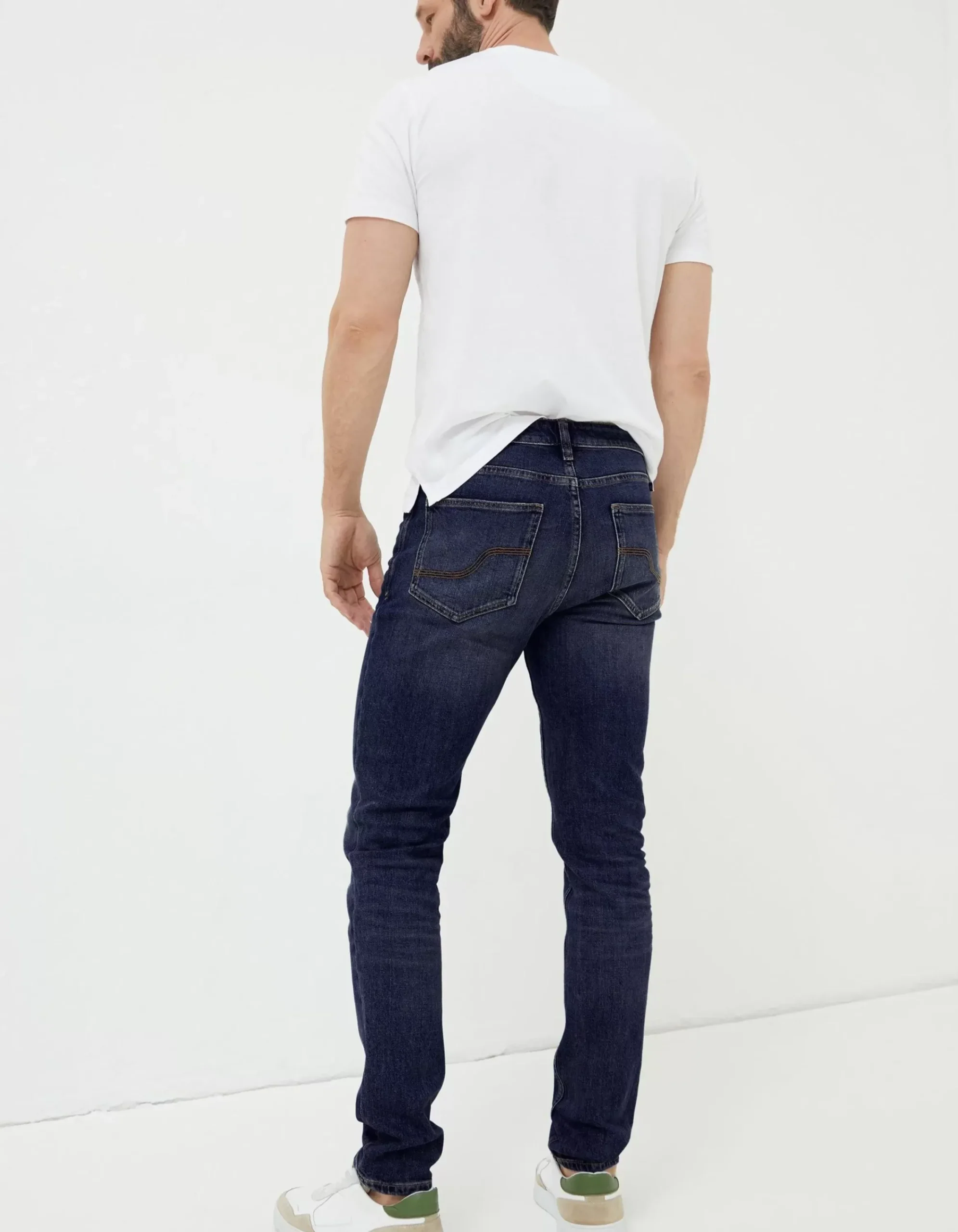 FatFace Super Slim Fit Jeans Dark Blue Sale