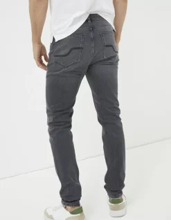 FatFace Super Slim Fit Jeans Washed Grey