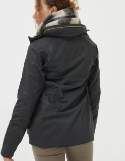 FatFace Sussex Heritage Coat Vintage Black Discount