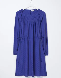 FatFace Taylor Dress Bright Blue Clearance