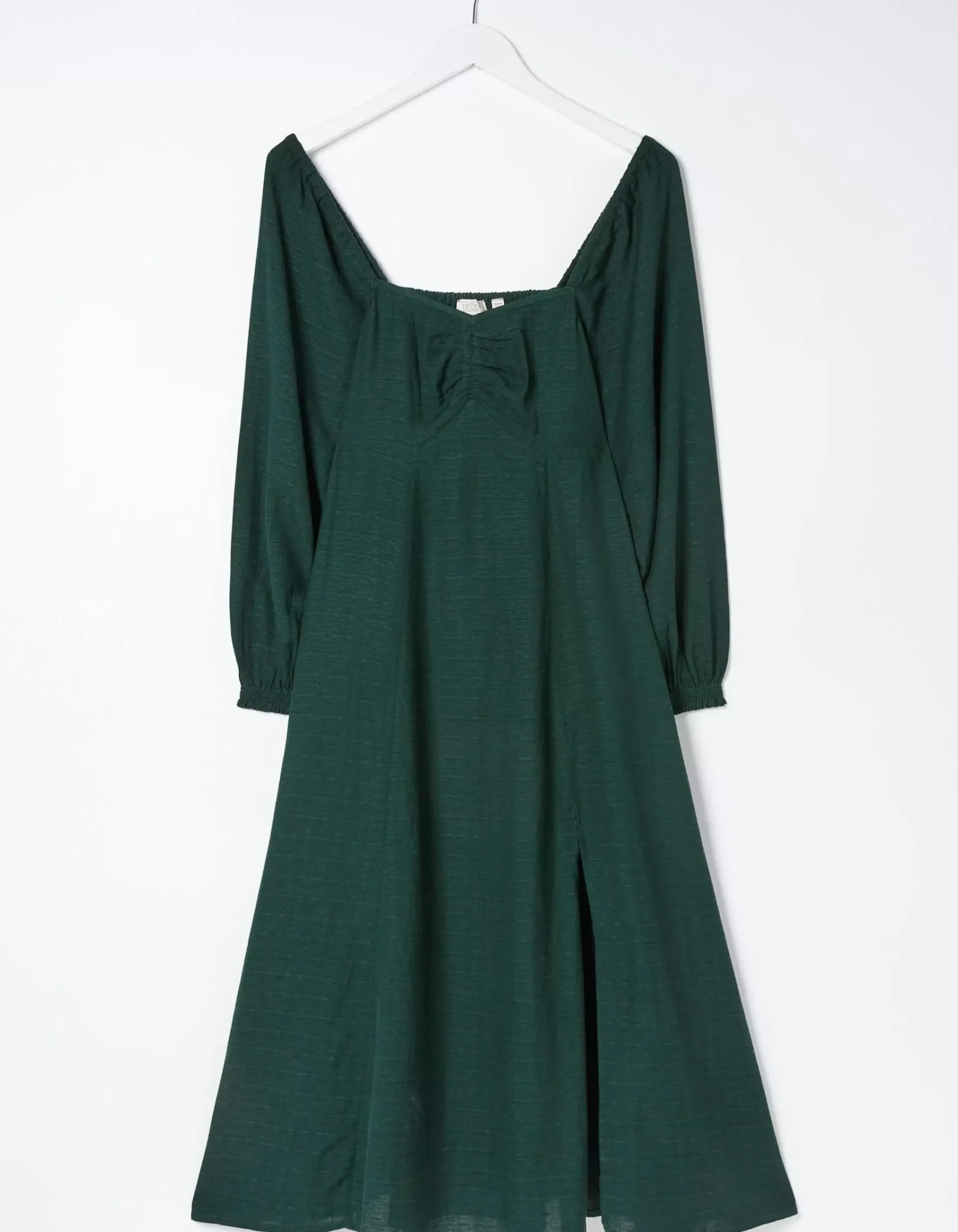 FatFace Tessa Midi Dress Dark Teal Green Hot