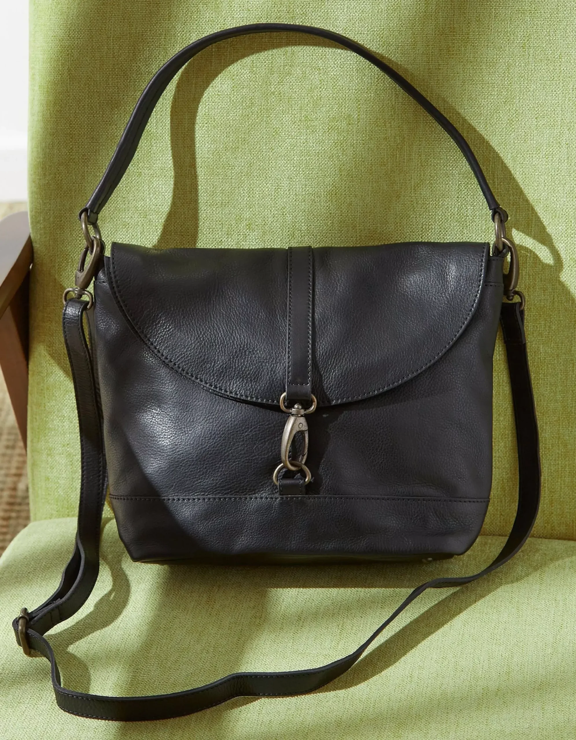FatFace The Amberly Shoulder Bag Black Discount