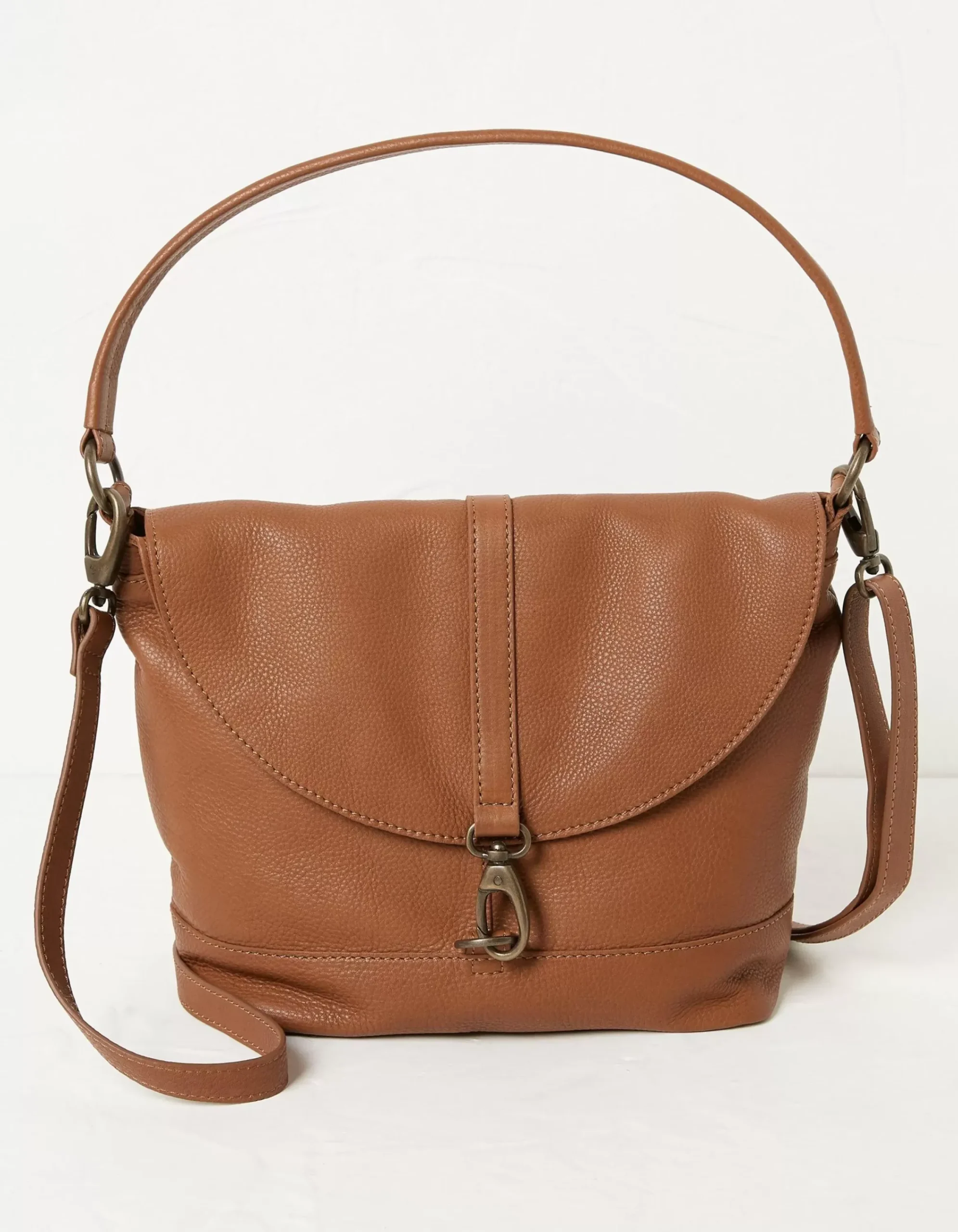 FatFace The Amberly Shoulder Bag Tan Clearance