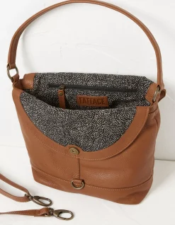 FatFace The Amberly Shoulder Bag Tan Clearance