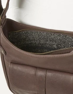 FatFace The Annabelle Shoulder Bag Chocolate Brown Outlet