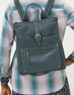 FatFace The Ava Backpack Dark Teal Clearance