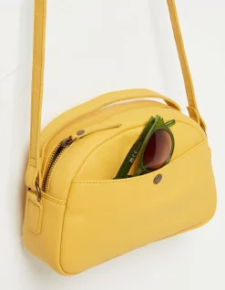FatFace The Callie Crossbody Bag Yellow Discount