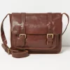 FatFace The Camilla Satchel Chestnut Outlet