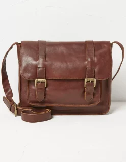 FatFace The Camilla Satchel Chestnut Outlet