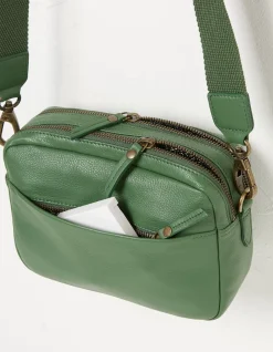 FatFace The Oslo Camera Bag Green Online