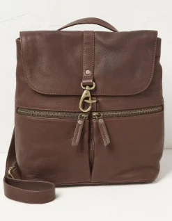 FatFace The Pia Multifunctional Bag Chocolate Brown Sale