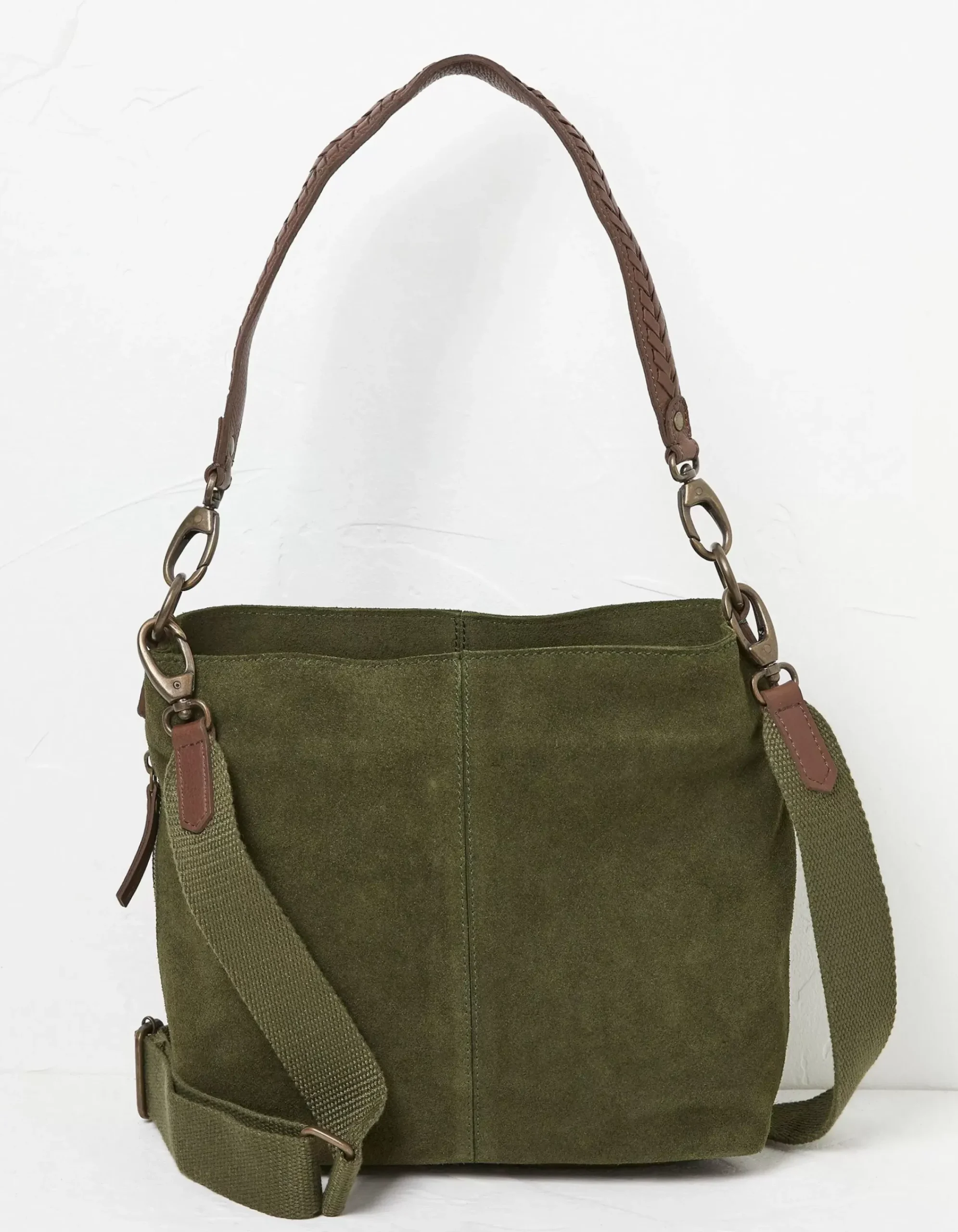 FatFace The Valletta Shoulder Bag Green Outlet