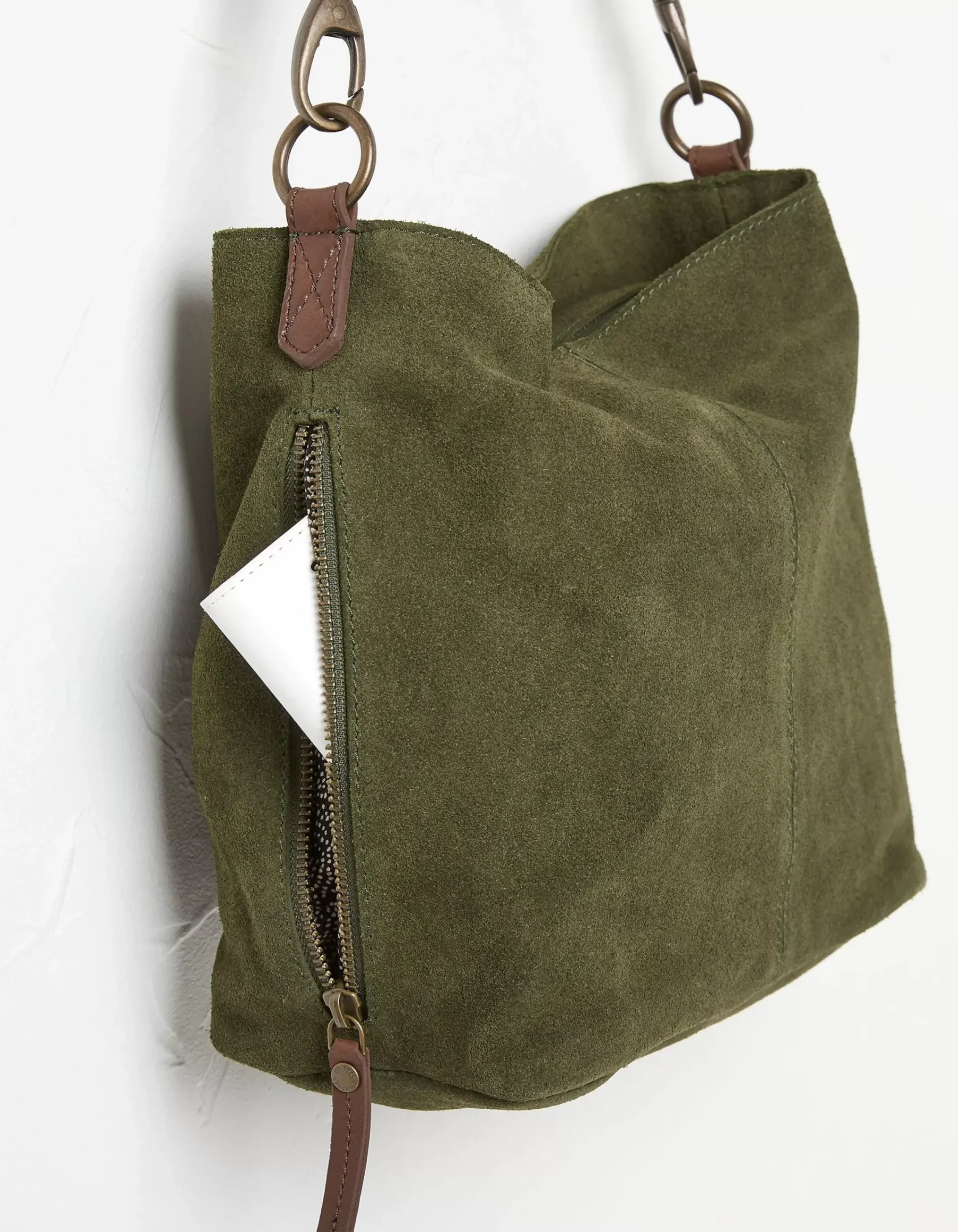 FatFace The Valletta Shoulder Bag Green Outlet