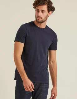 FatFace Three Pack Crew Neck T-Shirts Navy Hot