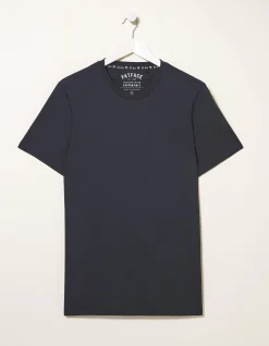 FatFace Three Pack Crew Neck T-Shirts Blue Discount