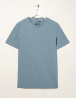 FatFace Three Pack Crew Neck T-Shirts Blue Discount