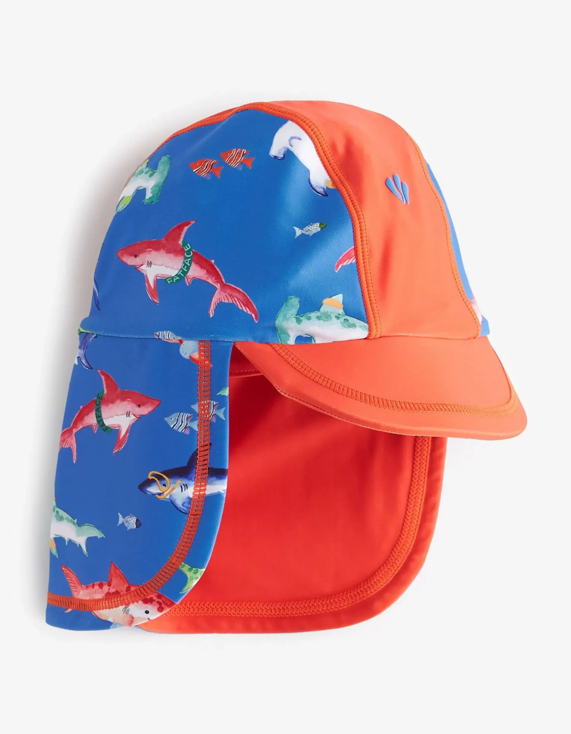 FatFace Three Piece Shark Swim Set Blue Best