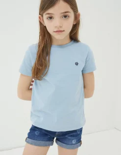 FatFace Three-Pack Short Sleeve T-Shirts Navy Marl Sale