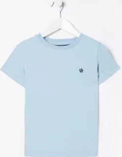 FatFace Three-Pack Short Sleeve T-Shirts Navy Marl Sale