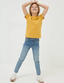FatFace Three-Pack Short Sleeve T-Shirts Golden Yellow Sale
