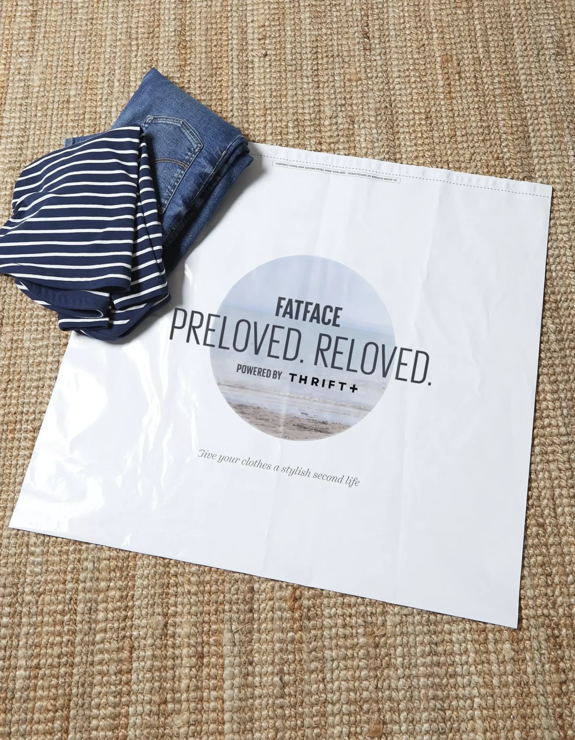 FatFace Thrift+ Mailer Bag Multi Discount