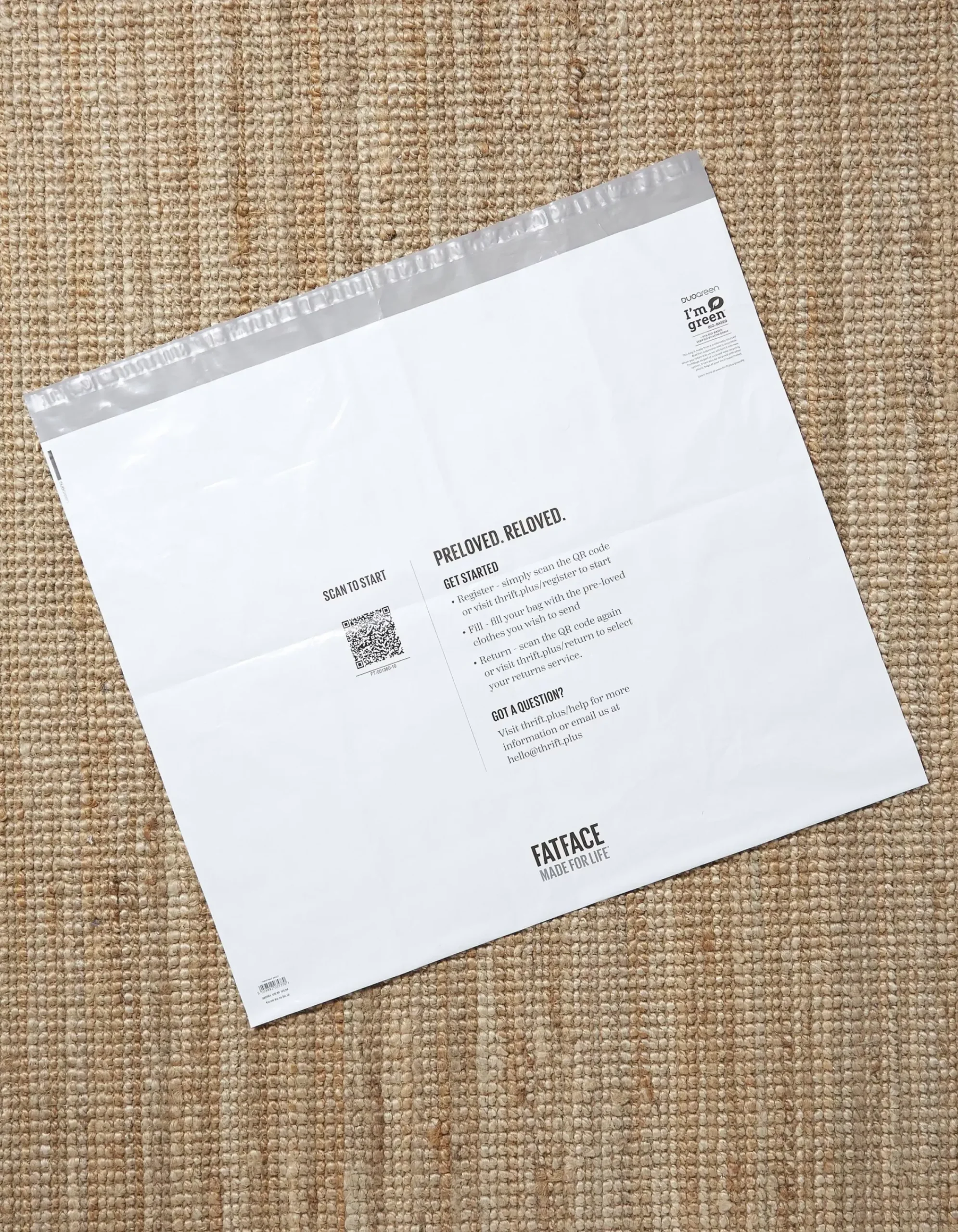 FatFace Thrift+ Mailer Bag Multi Discount