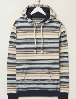 FatFace Trescowe Overhead Hoodie Off White New