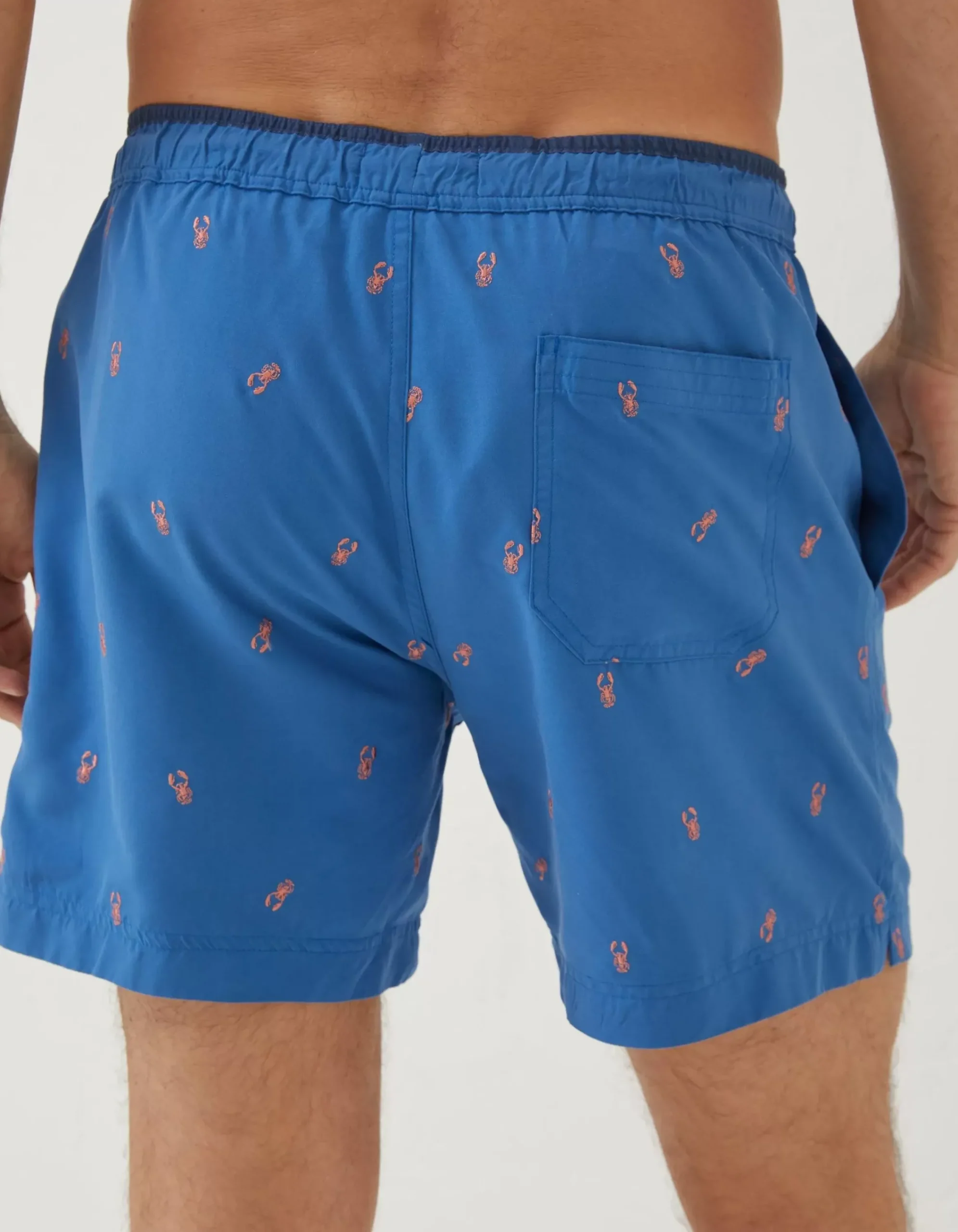 FatFace Trevose Lobster Swim Shorts Cobalt Blue Sale