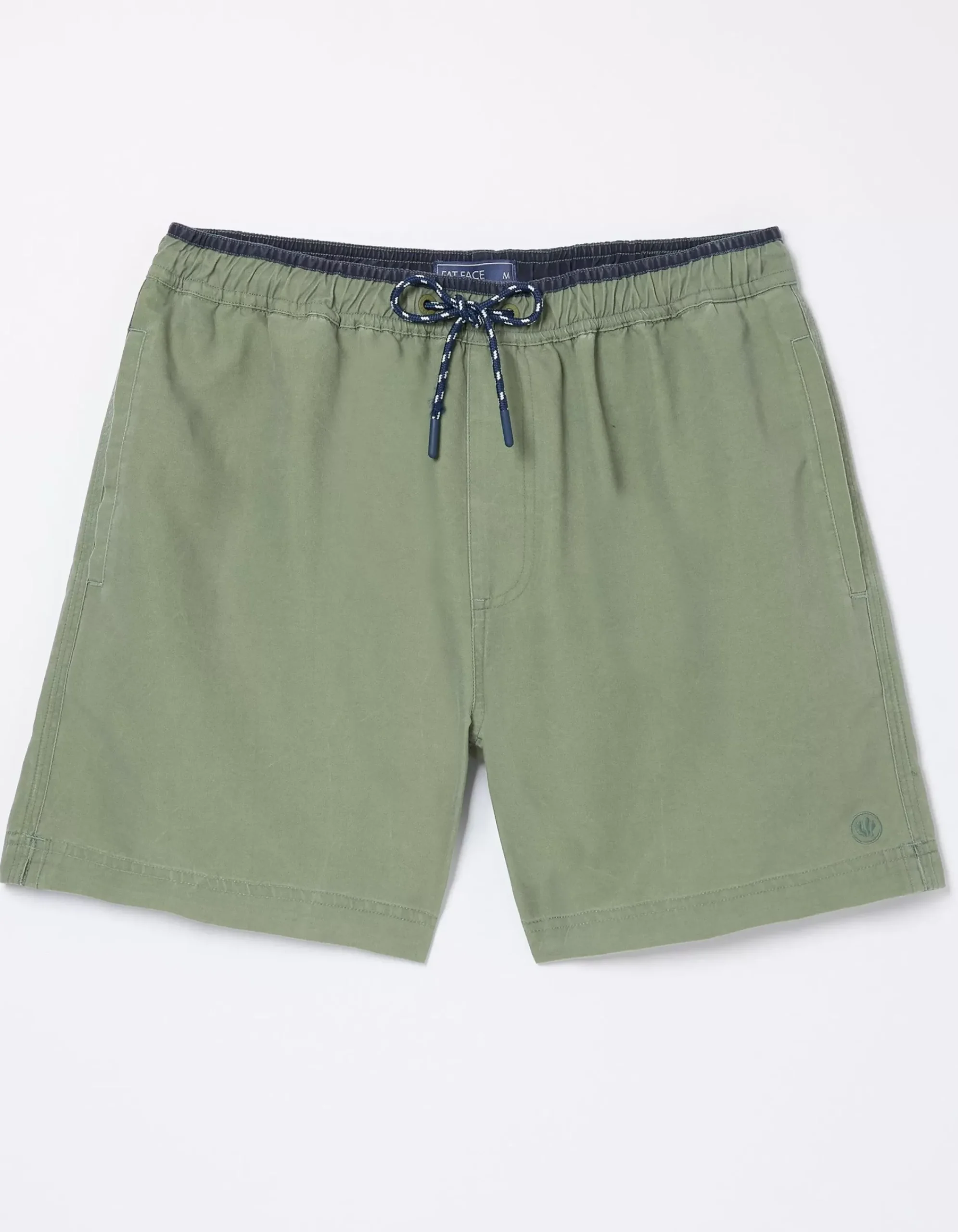 FatFace Trevose Plain Swim Shorts Green New