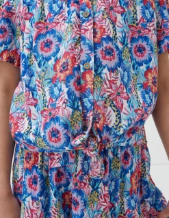 FatFace Tropical Print Shirt Multi Colour Online