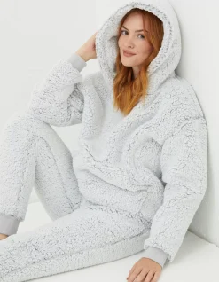 FatFace Tuva Snuggle Set Grey Marl