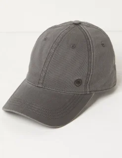 FatFace Twill Baseball Cap Grey Hot
