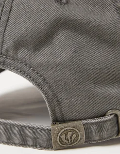 FatFace Twill Baseball Cap Grey Hot