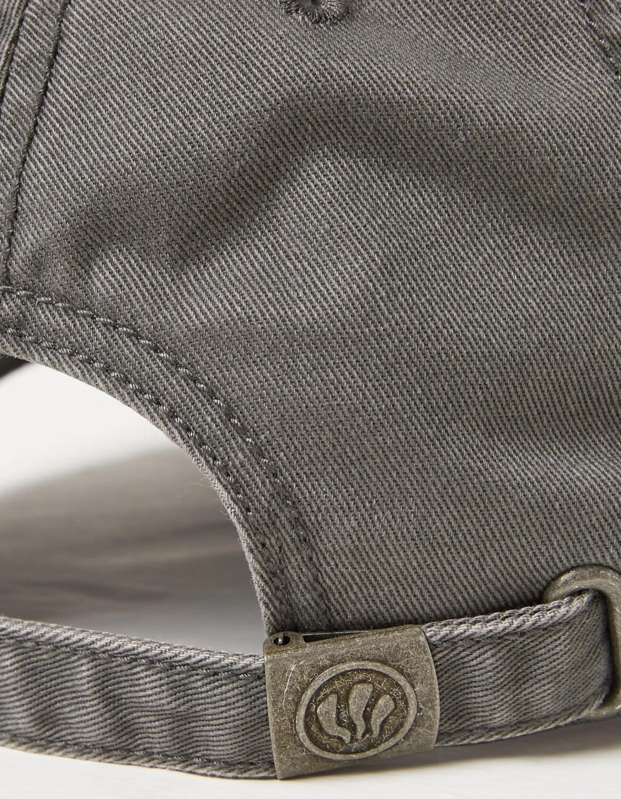 FatFace Twill Baseball Cap Grey Hot